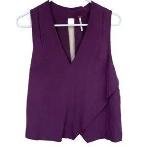 Free People Simply Days Purple Sleeveless Women's Top